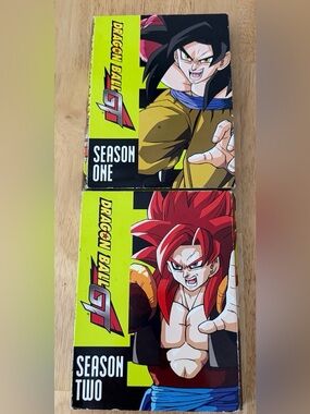 Dragon Ball GT Season 1 & 2 DVD Box Set Complete Series Anime Goku SS4 Gogeta